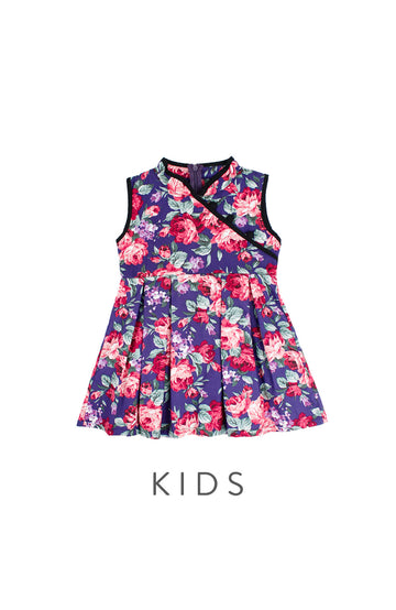 KIDS Private Rose Garden Cheongsam Dress